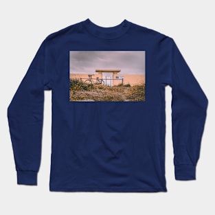 Ladies bike at the gents bathing shelter Long Sleeve T-Shirt